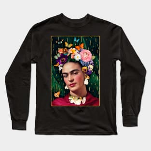 frida kahlo: everything flies – icons series Long Sleeve T-Shirt